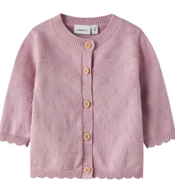 Cardigans*Name It Cardigan - Strik - NmfSully - Keepsake Lilac
