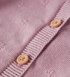 Cardigans*Name It Cardigan - Strik - NmfSully - Keepsake Lilac