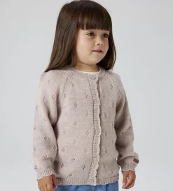 Børn Name It Cardigan - Uld - Strik - NmfWrilla - Shadow Gray
