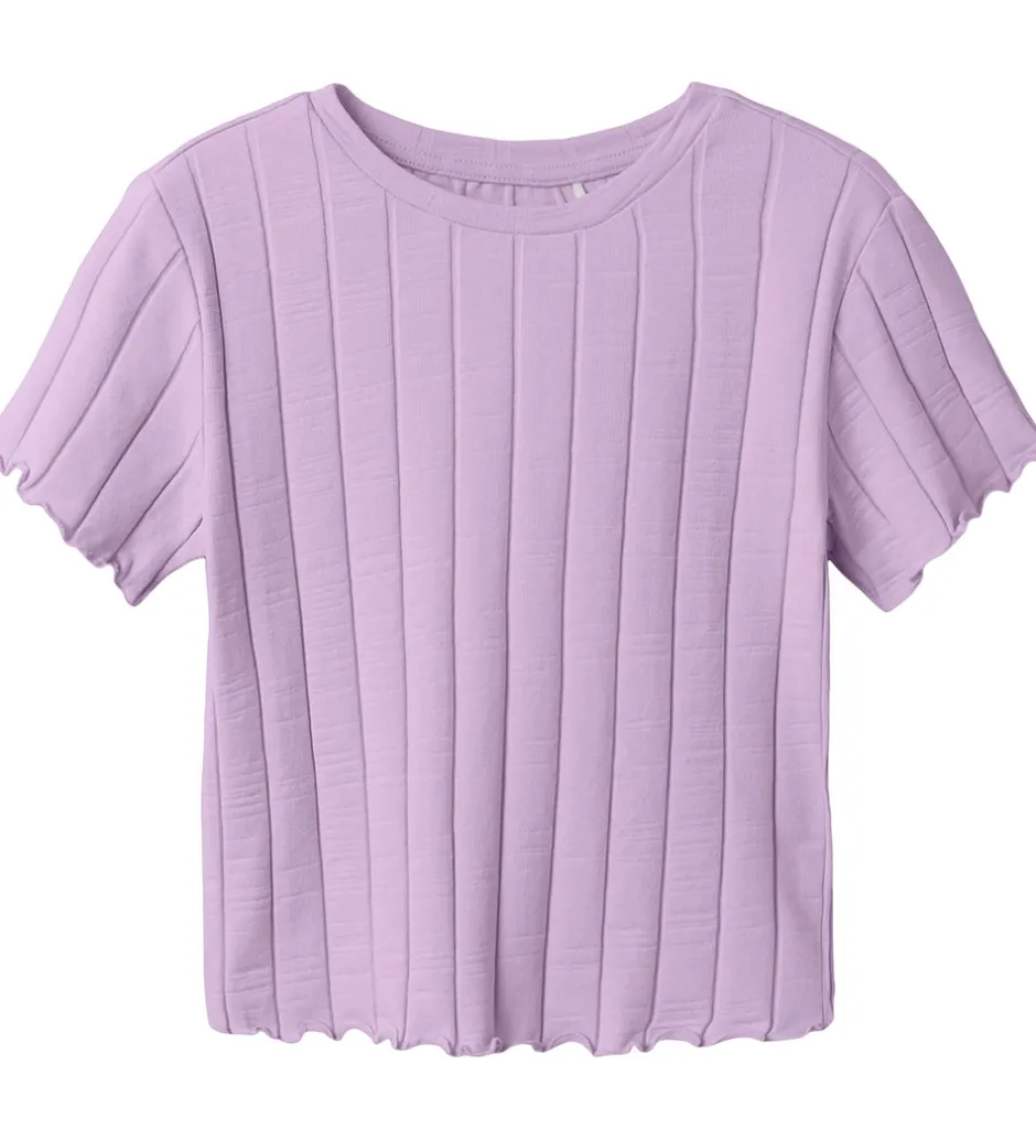 Børn Name It Crop Top - Noos - NkfNoralina - Orchid Bloom