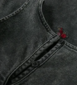 Børn Name It Denimkjole - NmfBrynn - Medium Grey Denim/Flower