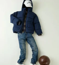Børn Name It Dynejakke - NkmMingo - Navy Blazer
