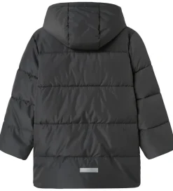 Børn Name It Dynejakke - Noos - NkmMedow03 - Grey Pinstripe