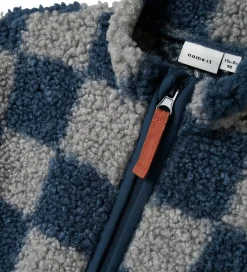 Fleece*Name It Fleccejakke - Teddy - NmmOrlando - Insignia Blue