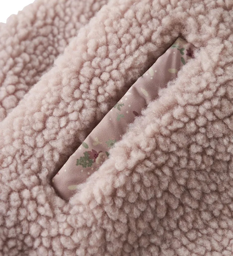 Fleece*Name It Fleecejakke - Teddy - NmfMinna - Violet Ice