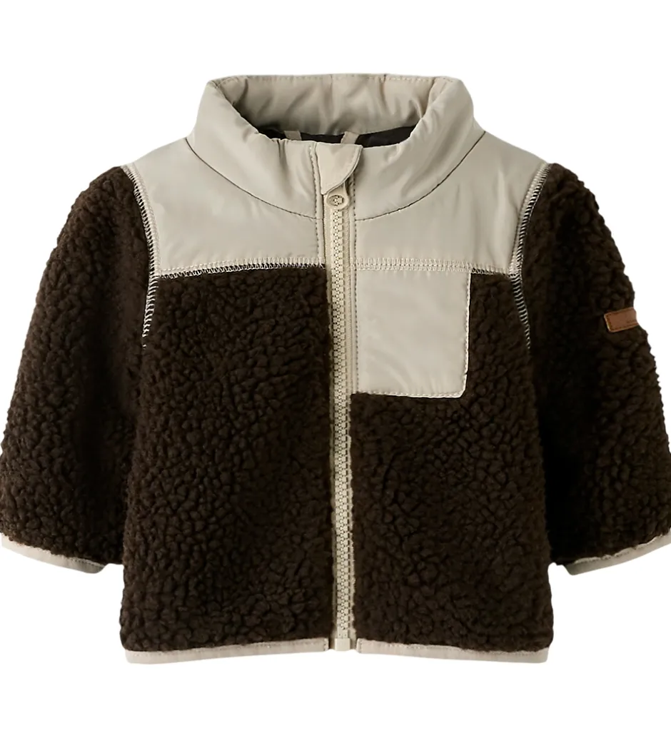 Fleece*Name It Fleecejakke - Teddy - NbmMosie - Delicioso