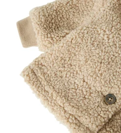 Fleece*Name It Fleecejakke - Teddy - NbnMilo - Pure Cashmere