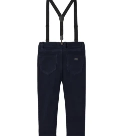 Juletøj|Bukser Og Jeans*Name It Fløjlsbukser - NmmRyan - Slim - Navy Blazer