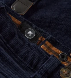 Juletøj|Bukser Og Jeans*Name It Fløjlsbukser - NmmRyan - Slim - Navy Blazer