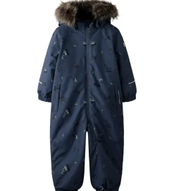 Børn Name It Flyverdragt - NmmSnow10 - Noos - Vintage Indigo/Work