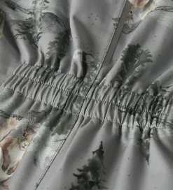 Børn Name It Flyverdragt - NmnSnow10 - Ultimate Grey/Woodland