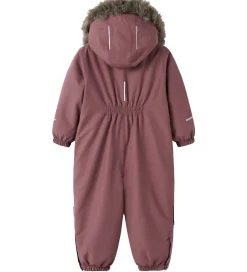Børn Name It Flyverdragt - Noos - NmnSnow10 - Rose Brown