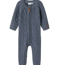 Heldragter*Name It Heldragt - Uld - Strik - NbmWrilla - Folkstone Gray