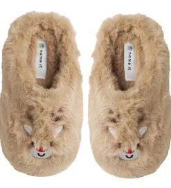 Name It Hjemmesko - NmnReindeer - Oxford Tan/Reindeer