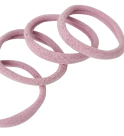Hårpynt*Name It Hårelastikker - NkfRiga - 4-pak - Keepsake Lilac/m. Glit