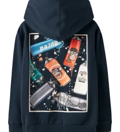 Børn Name It Hættetrøje - NkmSafe - Navy Blazer