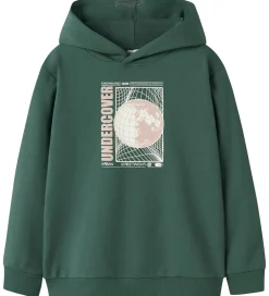 Sweatshirts*Name It Hættetrøje - NkmVugo - Bistro Green/ Urban