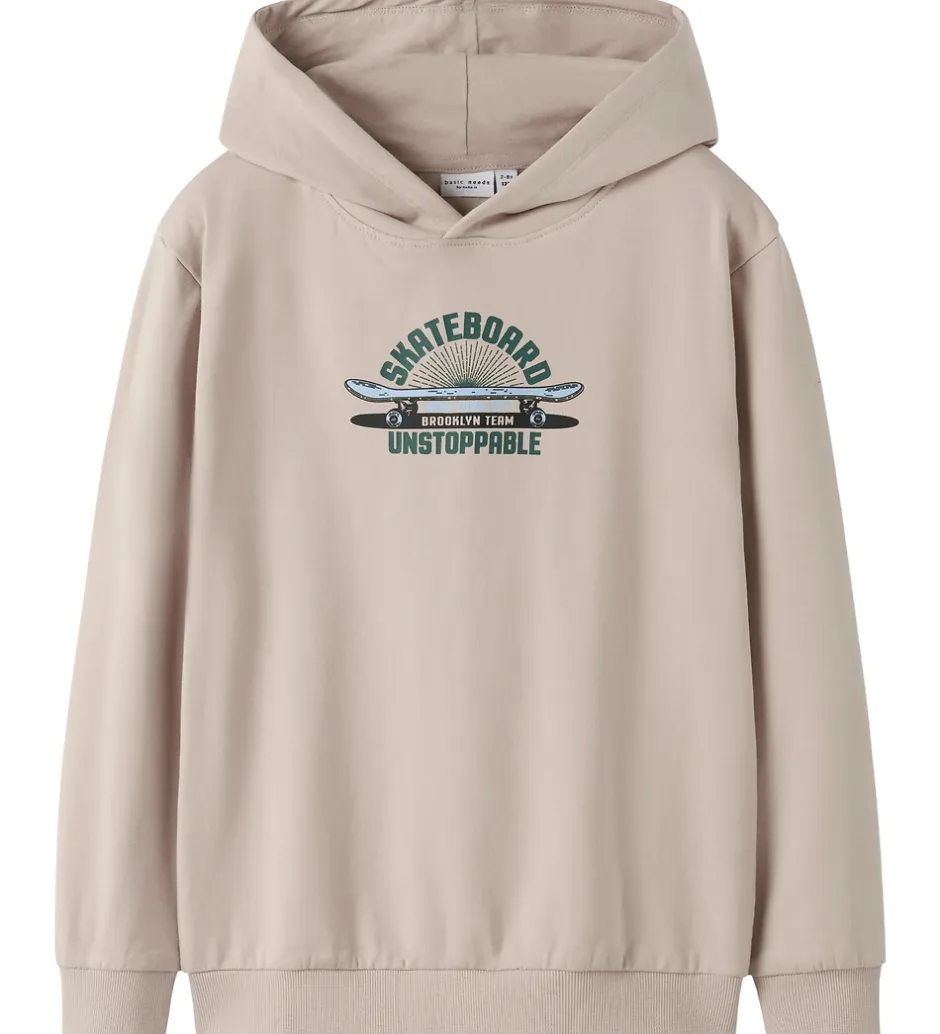 Sweatshirts*Name It Hættetrøje - NkmVugo - Mushroom/ Unstoppable