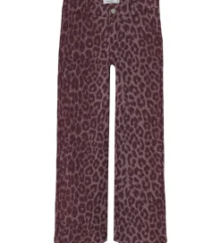 Bukser Og Jeans*Name It Jeans - Wide - NkfRose - Burgundy/Leo