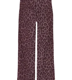 Bukser Og Jeans*Name It Jeans - Wide - NkfRose - Burgundy/Leo