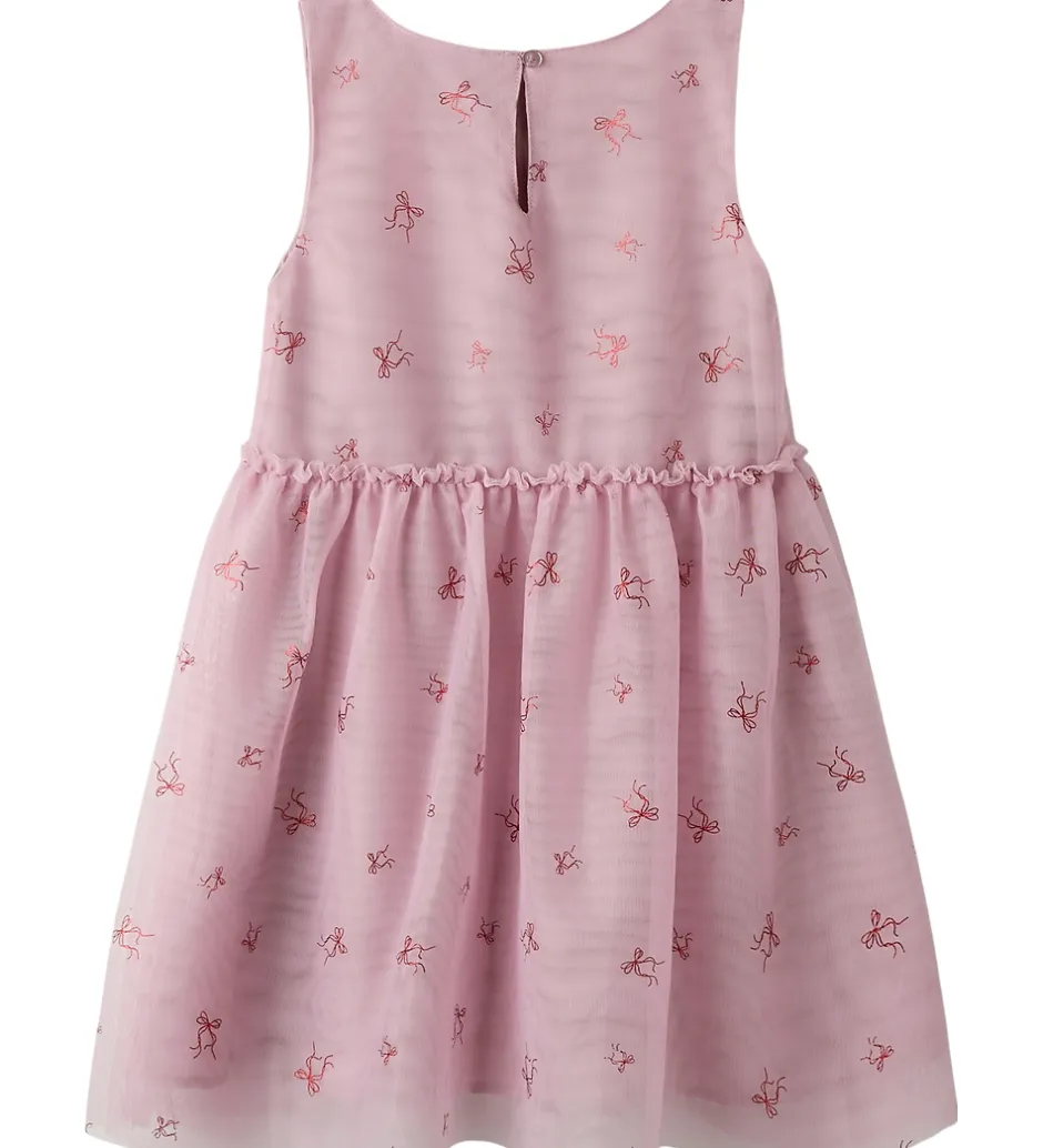 Kjoler|Juletøj*Name It Kjole - NkfVabos - Keepsake Lilac/Bows
