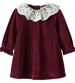 Børn Name It Kjole - Velour - NbfRoxy - Burgundy