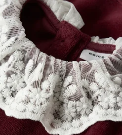 Børn Name It Kjole - Velour - NbfRoxy - Burgundy