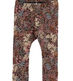 Børn Name It Leggings - NbfResa - Chocolate Brown