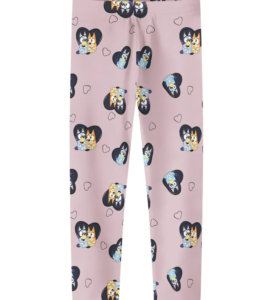 Leggings*Name It Leggings - NmfNessa - Bluey - Keepsake Lilac