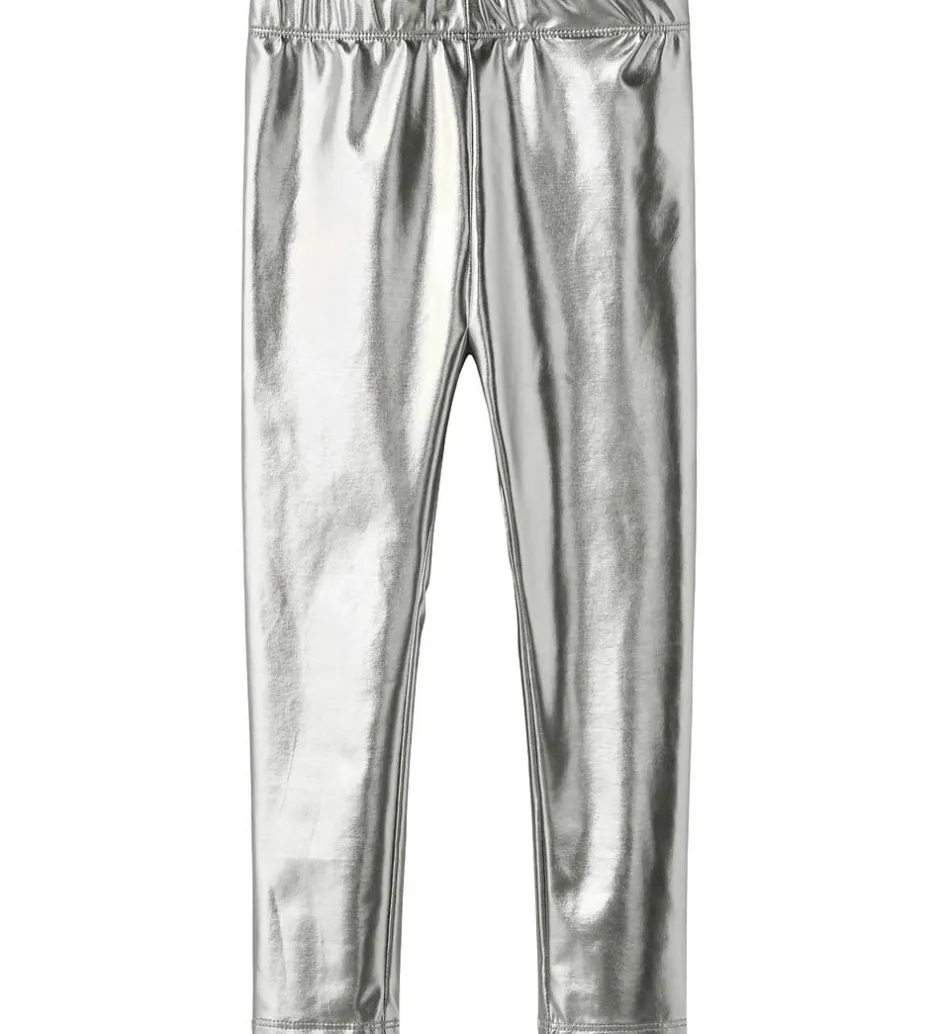 Børn Name It Leggings - NmfRispa - Silver