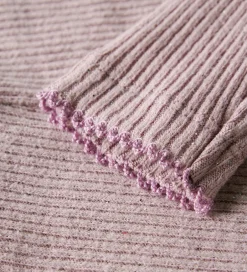 Leggings|Juletøj*Name It Leggings - Rib - NbfRosally - Keepsake Lilac m. Glimmer