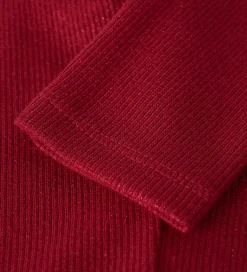 Børn Name It Leggings - Rib - NmfSiclo - Jester Red m. Glimmer