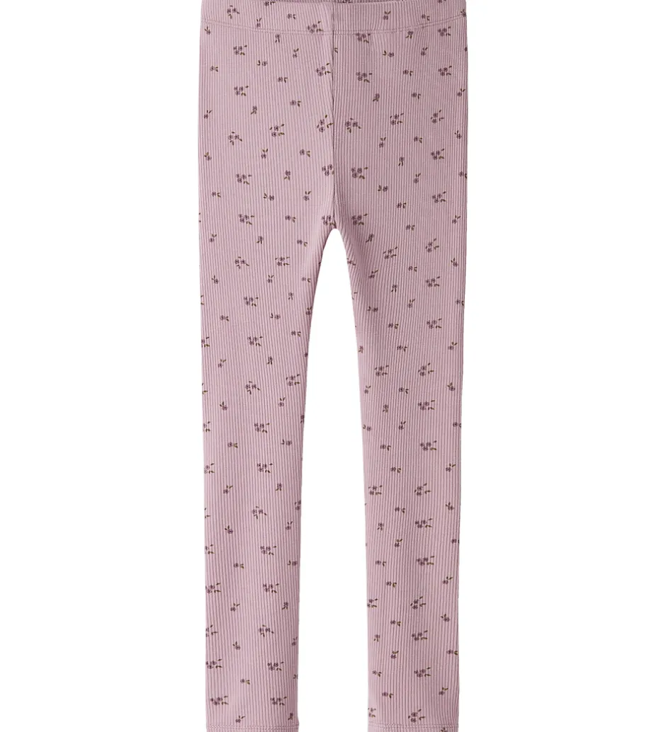 Leggings*Name It Leggings - Rib - NmfSoho - Keepsake Lilac