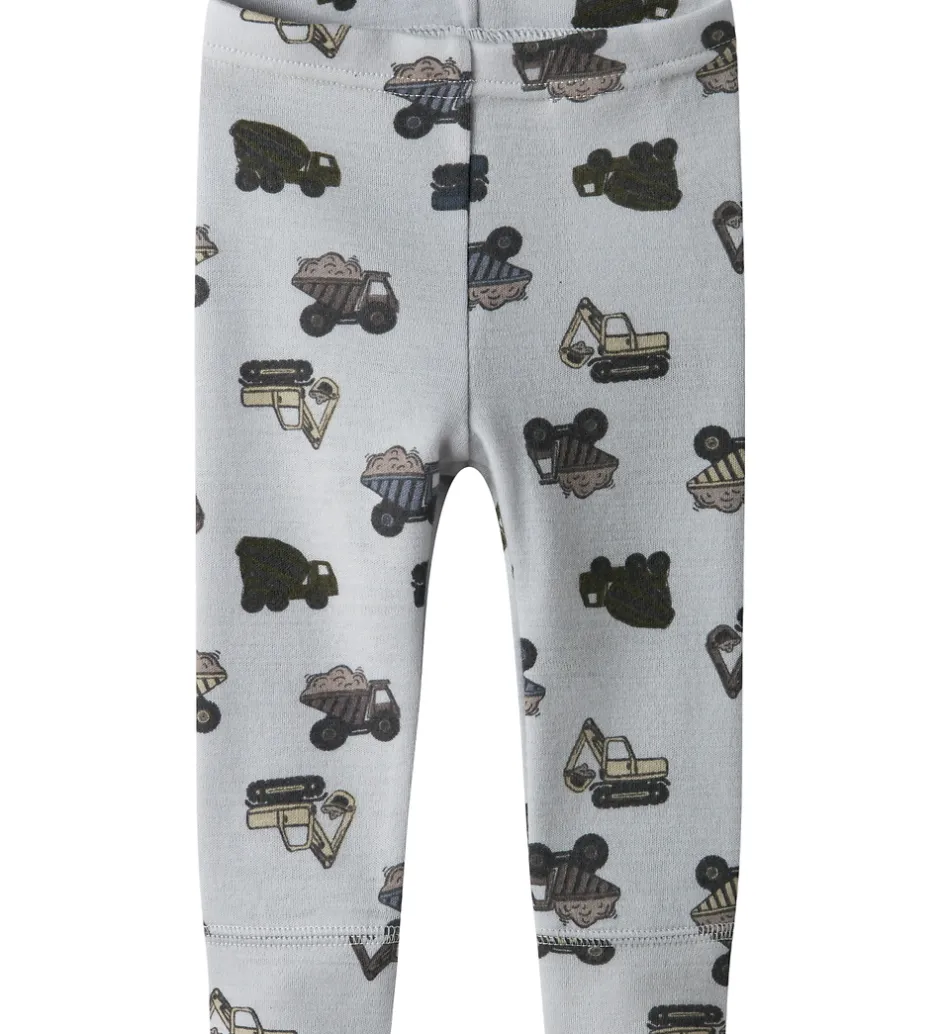 Leggings*Name It Leggings - Uld - NbmWillow - Micro Chip/Working Machines