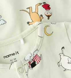 Børn Name It Natdragt - NbnSelper - Moomin - Pale Aqua