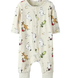 Nattøj*Name It Natdragt - NbnSelper - Moomin - Peyote Melange