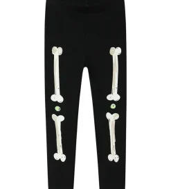 Halloween*Name It Nattøj - 2-delt - Glow - NmnOwen - Sort/Lemonade