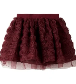 Børn Name It Nederdel - Tyl - NmfSykia - Burgundy