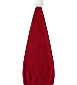 Børn Name It Nissehue - Strik - NknRinjaha - Jester Red m. Glimmer