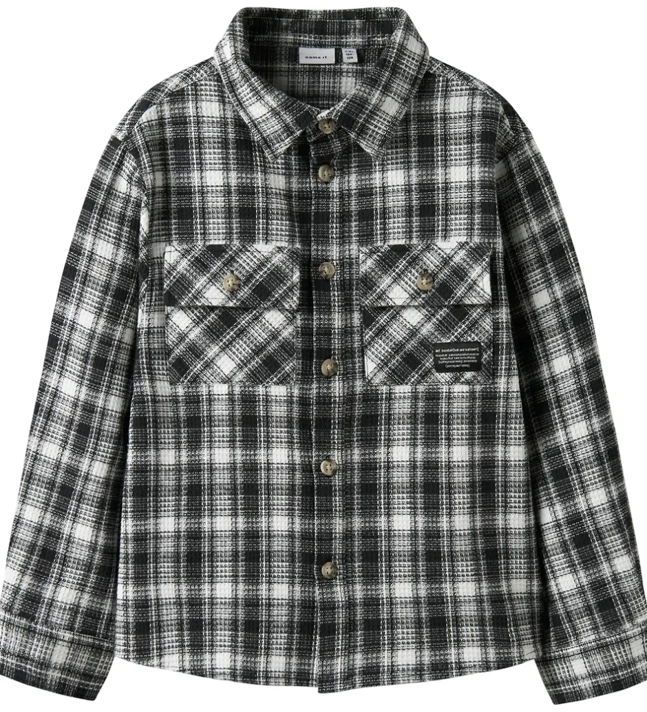 Børn Name It Overshirt - NkmRaming - Sort
