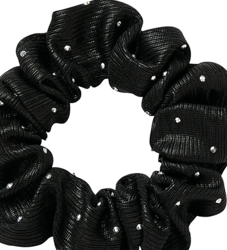 Scrunchies|Hårpynt*Name It Scrunchie - 2-pak - NkfRiglitter - Sort