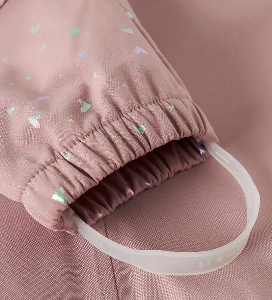 Børn Name It Shoftshelldragt m. Fleece - Noos - NmfAlfa08 - Woodrose/