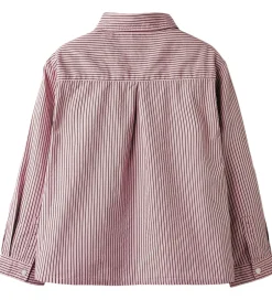 Skjorter*Name It Skjorte - NkfSvala - Keepsake Lilac/Burgundy