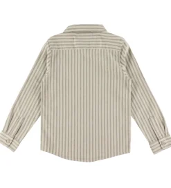 Børn Name It Skjorte - NmmRekid - Island Fossil/Thin Stripe