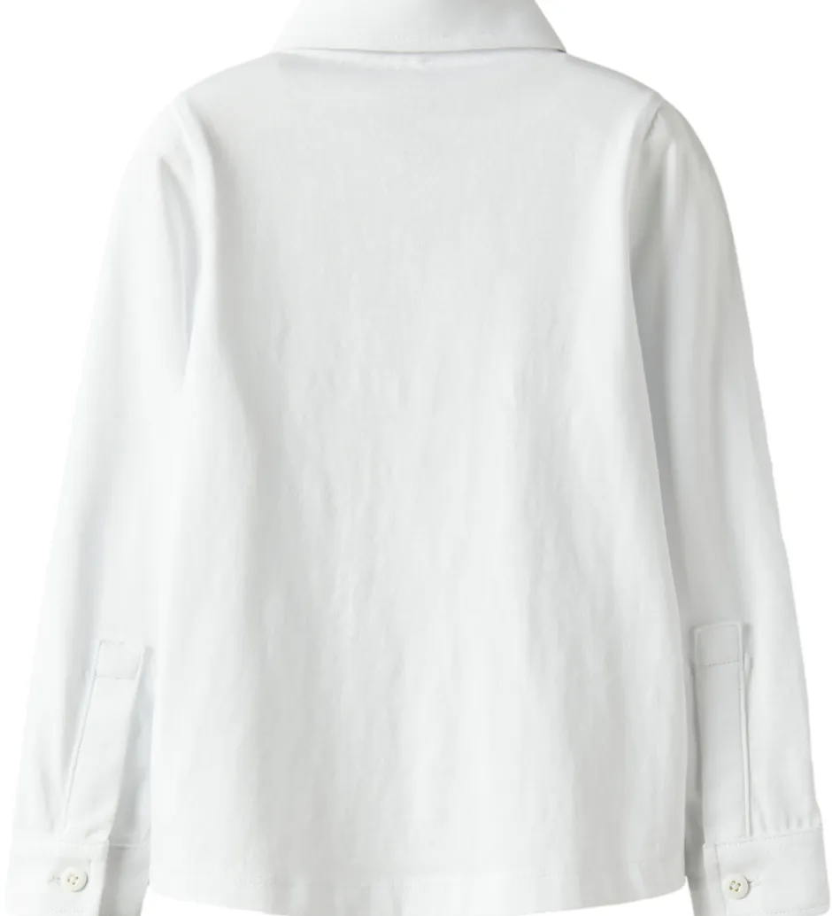 Børn Name It Skjorte - NmmRonaldo - Bright White