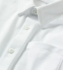 Børn Name It Skjorte - Piqué - NkmRon - Jersey - Bright White