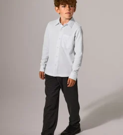 Børn Name It Skjorte - Piqué - NkmRon - Jersey - Bright White