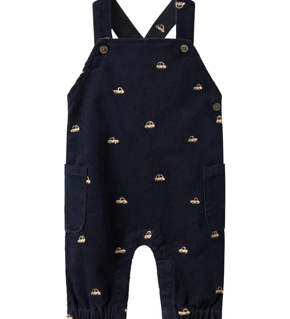 Bukser Og Jeans*Name It Smækbukser - Fløjlsvelour - NbmRon - Navy Blazer