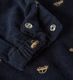 Bukser Og Jeans*Name It Smækbukser - Fløjlsvelour - NbmRon - Navy Blazer