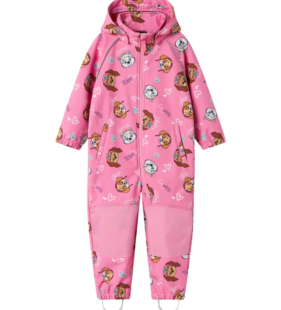 Softshell*Name It Softshelldragt - Noos - NmfAlfa08 PawPatrol - Pink Cosmo